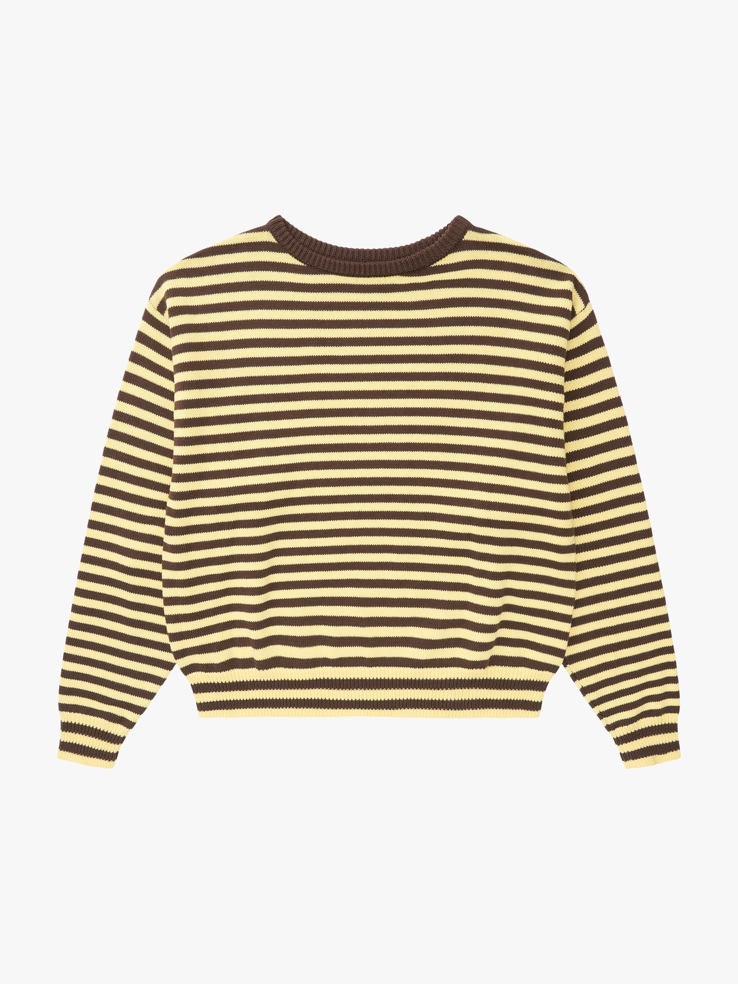 "I Can't Believe it's Not Vintage" Crewneck - Golden Stripe