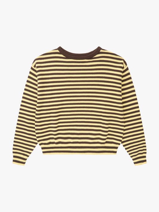 "I Can't Believe it's Not Vintage" Crewneck - Golden Stripe