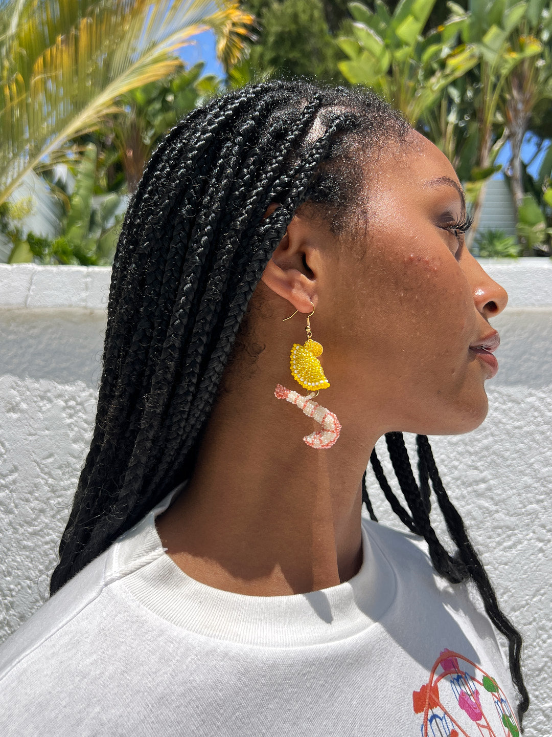 Shrimp Cocktail Earrings Shrimp Lisa Says Gah