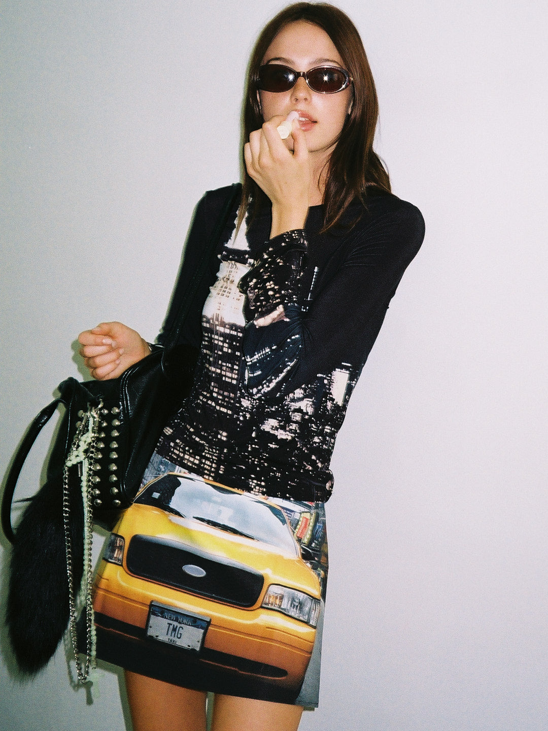 Camilla Mini Skirt - Taxi