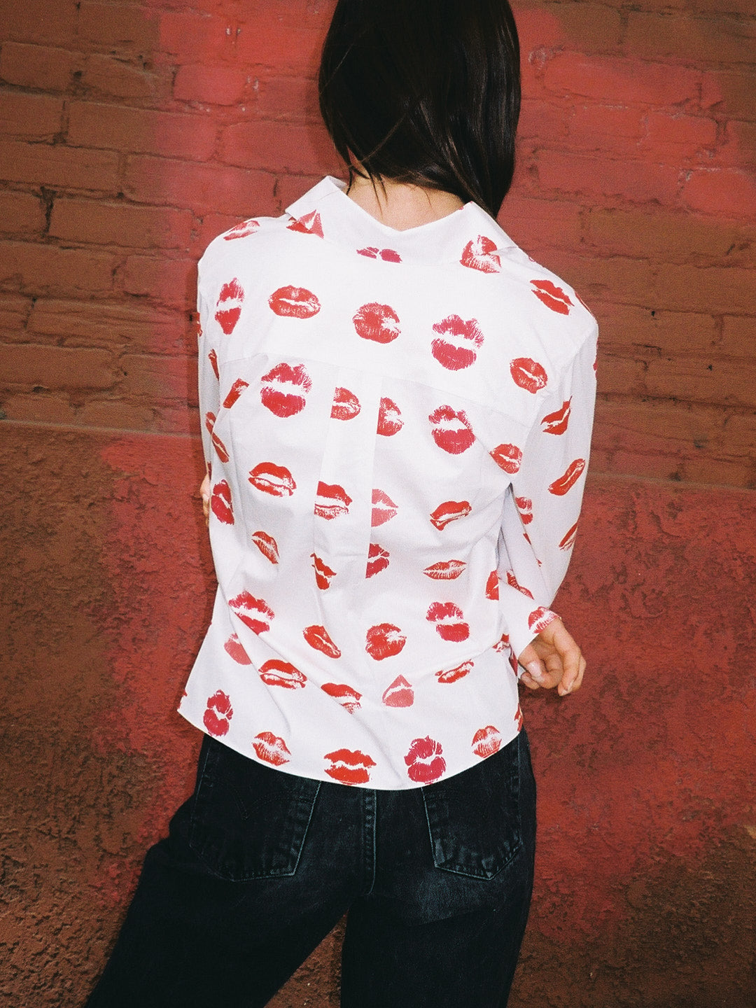 Lipstick Stains Button Down - Lipstick Stains
