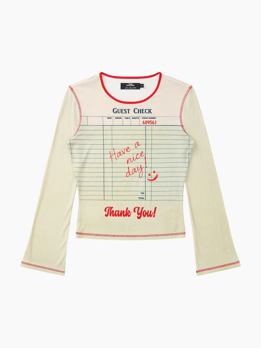 Heidi Long Sleeve - Guest Check