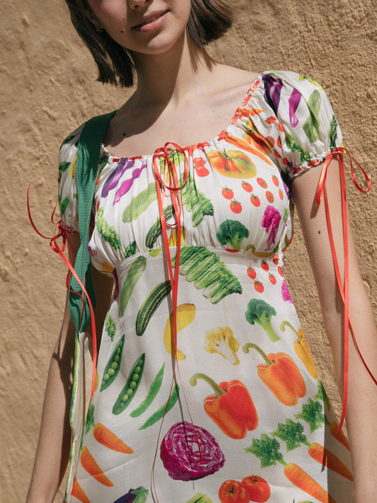 Farmers Market Dress - Vegetable