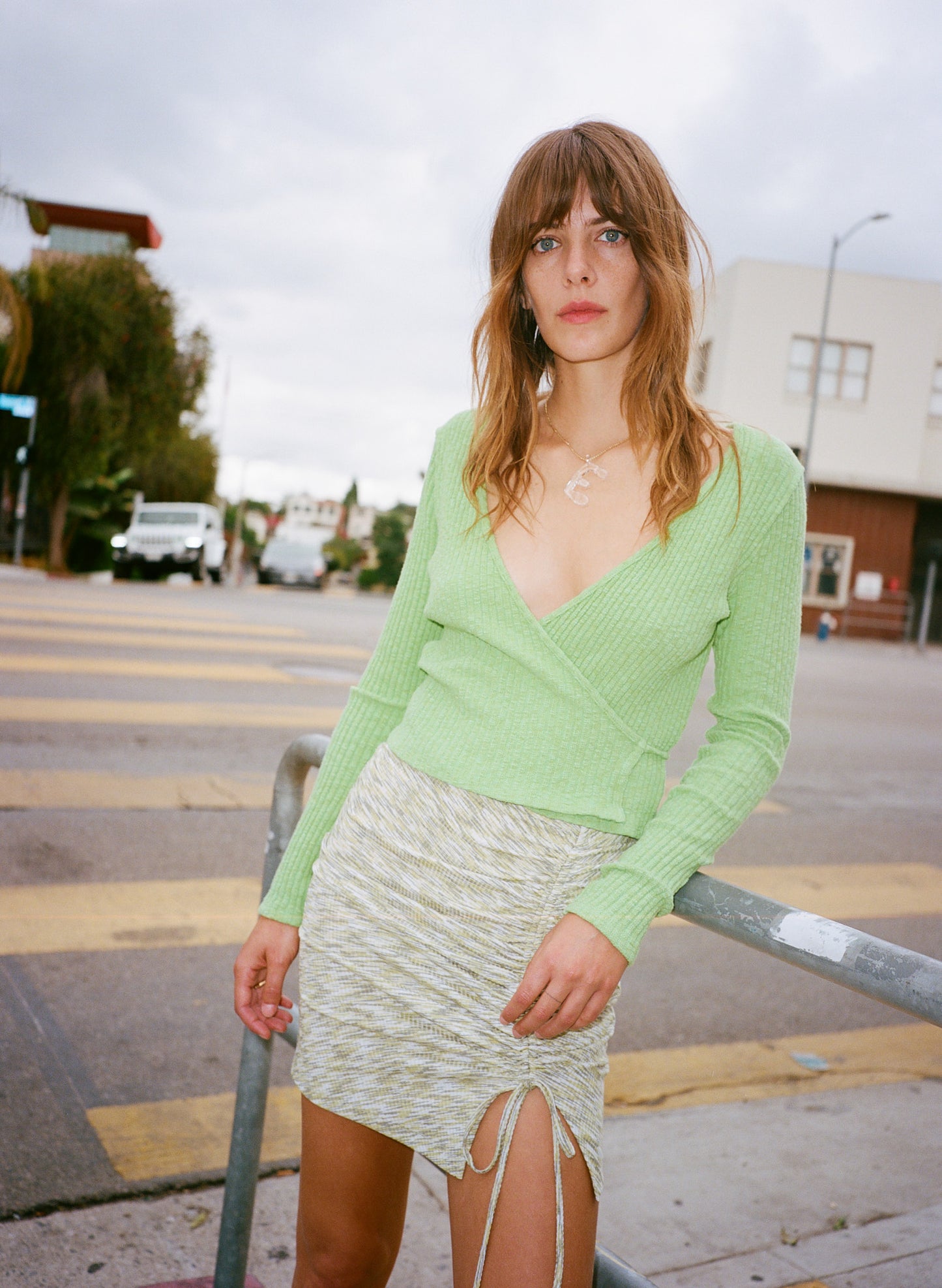 Gem Skirt - Honeydew