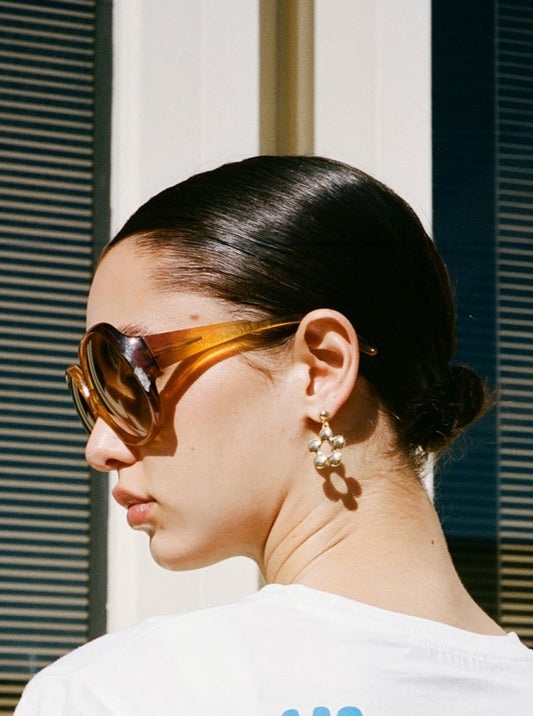 Florette Earrings - Silver