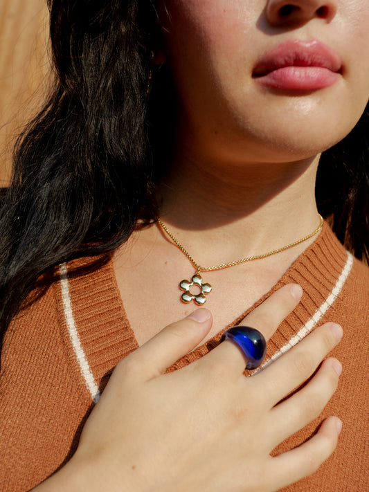 Florette Necklace - Gold