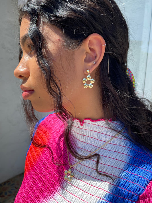 Florette Earrings - Gold