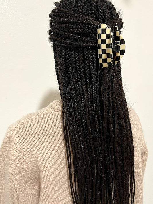 Checker Claw - Black/White