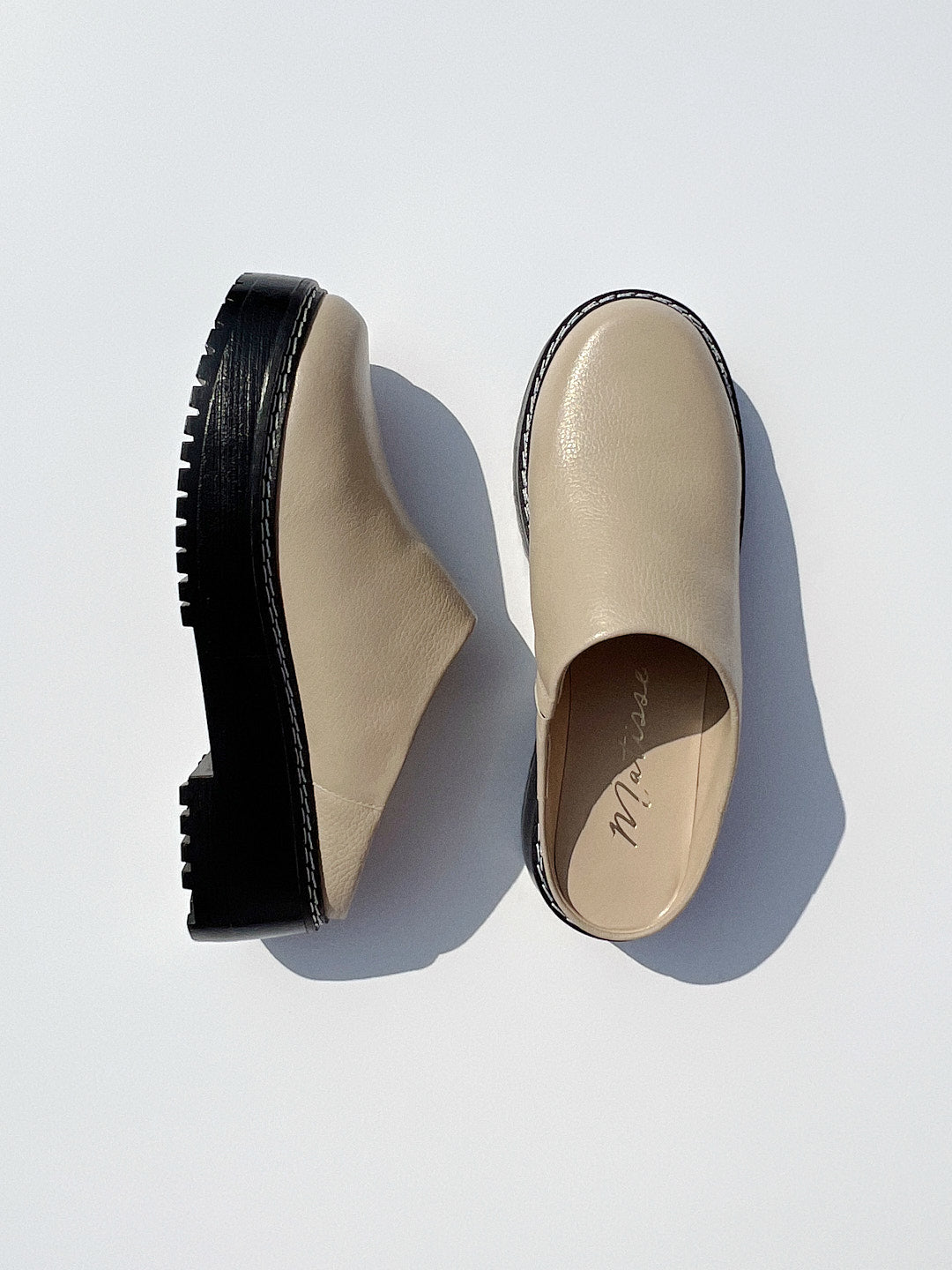 Lena Chunky Mule - Oat