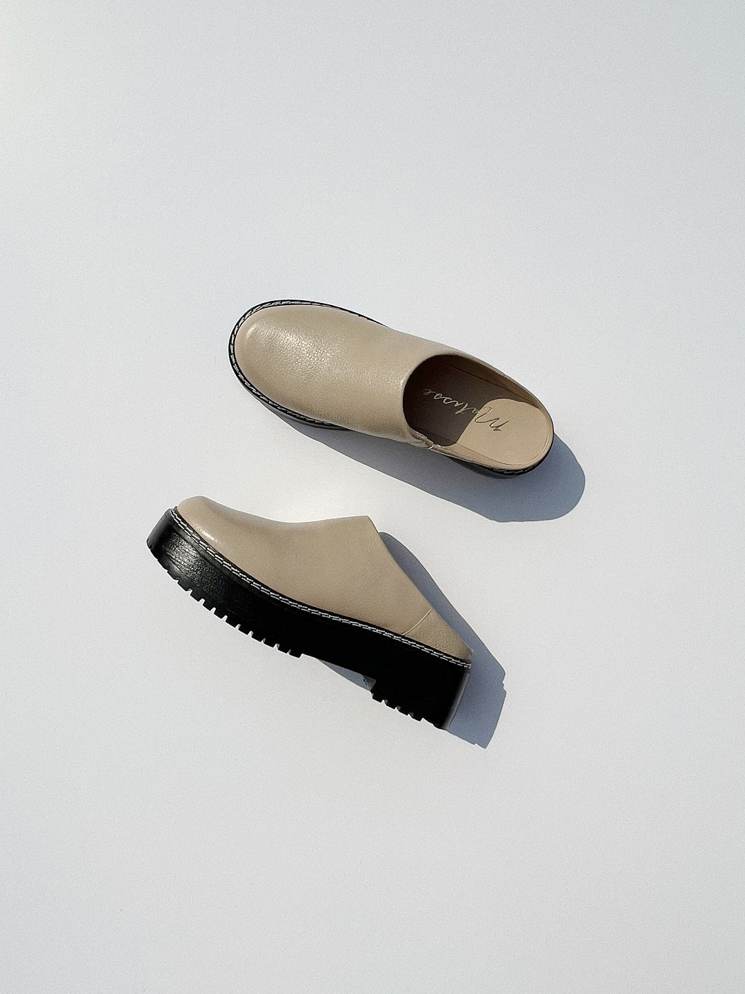 Lena Chunky Mule - Oat