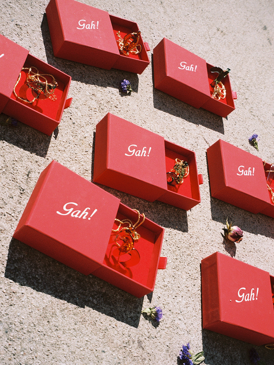 Little Monogram Necklace A-M - Clear